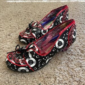 Irregular choice rock n roll heels
